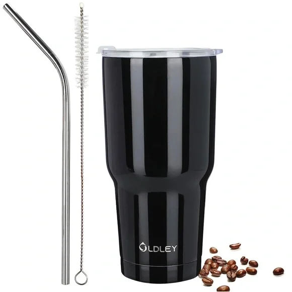 Oldley | Kitchen | New Black 3 Oz Insulated Stainless Steel Coffeemug With  Ceramic Coating | Poshmark